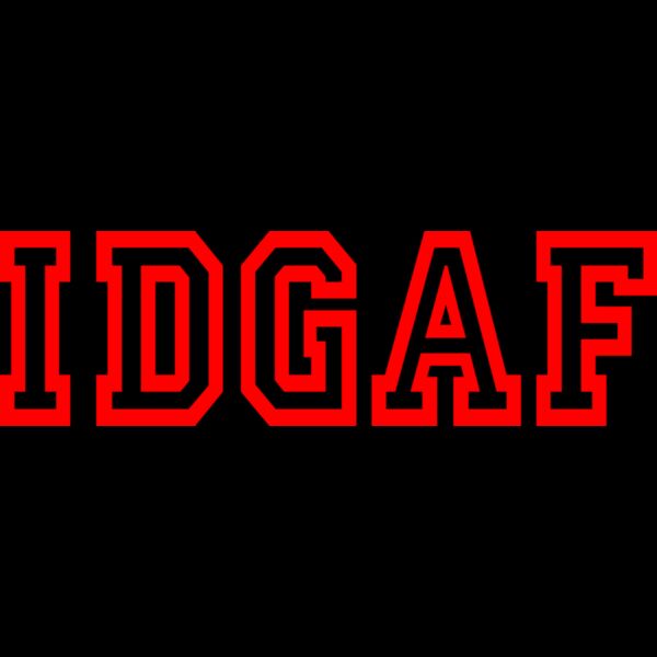 IDGAF 1005 RED Thumbnail