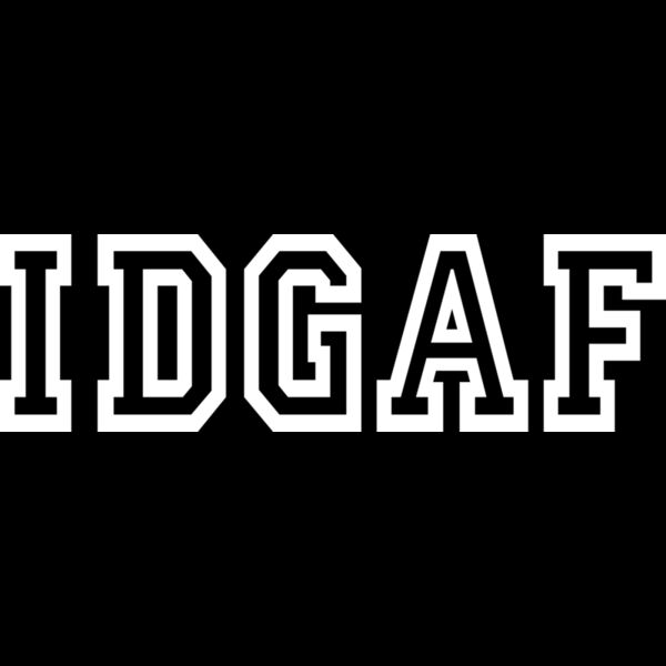 IDGAF 1005 WHITE Thumbnail