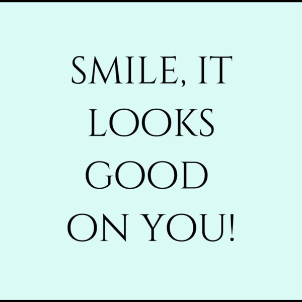 smile it looks gd on you Thumbnail