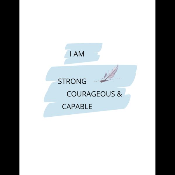 IAM STRONG COURAGEOUS   CAPABLE Thumbnail