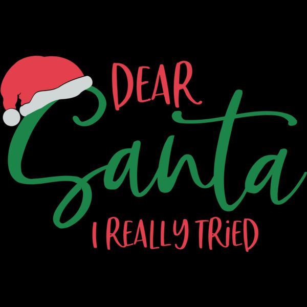 Dear Santa I Really Tried Thumbnail