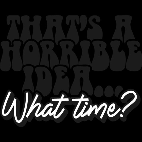 Thats a horrible idea Thumbnail