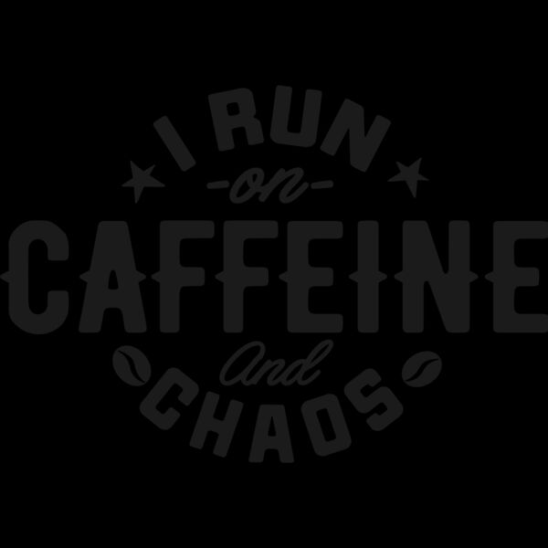 I run on caffeine SVG Thumbnail