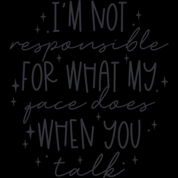 Im not responsible SVG Thumbnail