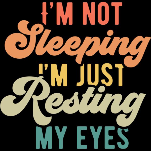 Im not sleeping SVG Thumbnail