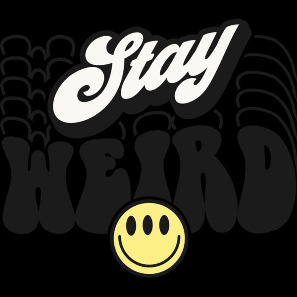 Stay weird SVG Thumbnail