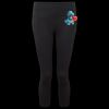 Women's TriDri® recycled performance leggings 3/4 length Thumbnail