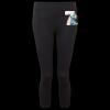 Women's TriDri® recycled performance leggings 3/4 length Thumbnail
