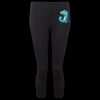 Women's TriDri® recycled performance leggings 3/4 length Thumbnail