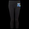 Women's TriDri® recycled performance leggings 3/4 length Thumbnail