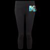 Women's TriDri® recycled performance leggings 3/4 length Thumbnail