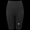 Women’s TriDri® ribbed seamless '3D Fit' cycle shorts Thumbnail