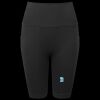 Women’s TriDri® ribbed seamless '3D Fit' cycle shorts Thumbnail