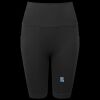 Women’s TriDri® ribbed seamless '3D Fit' cycle shorts Thumbnail