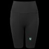 Women’s TriDri® ribbed seamless '3D Fit' cycle shorts Thumbnail
